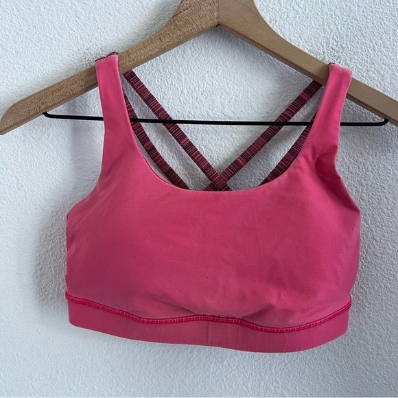 lululemon athletica Other - Lululemon Energy Sports Bra Boom Juice Cyber Active Athleisure 6